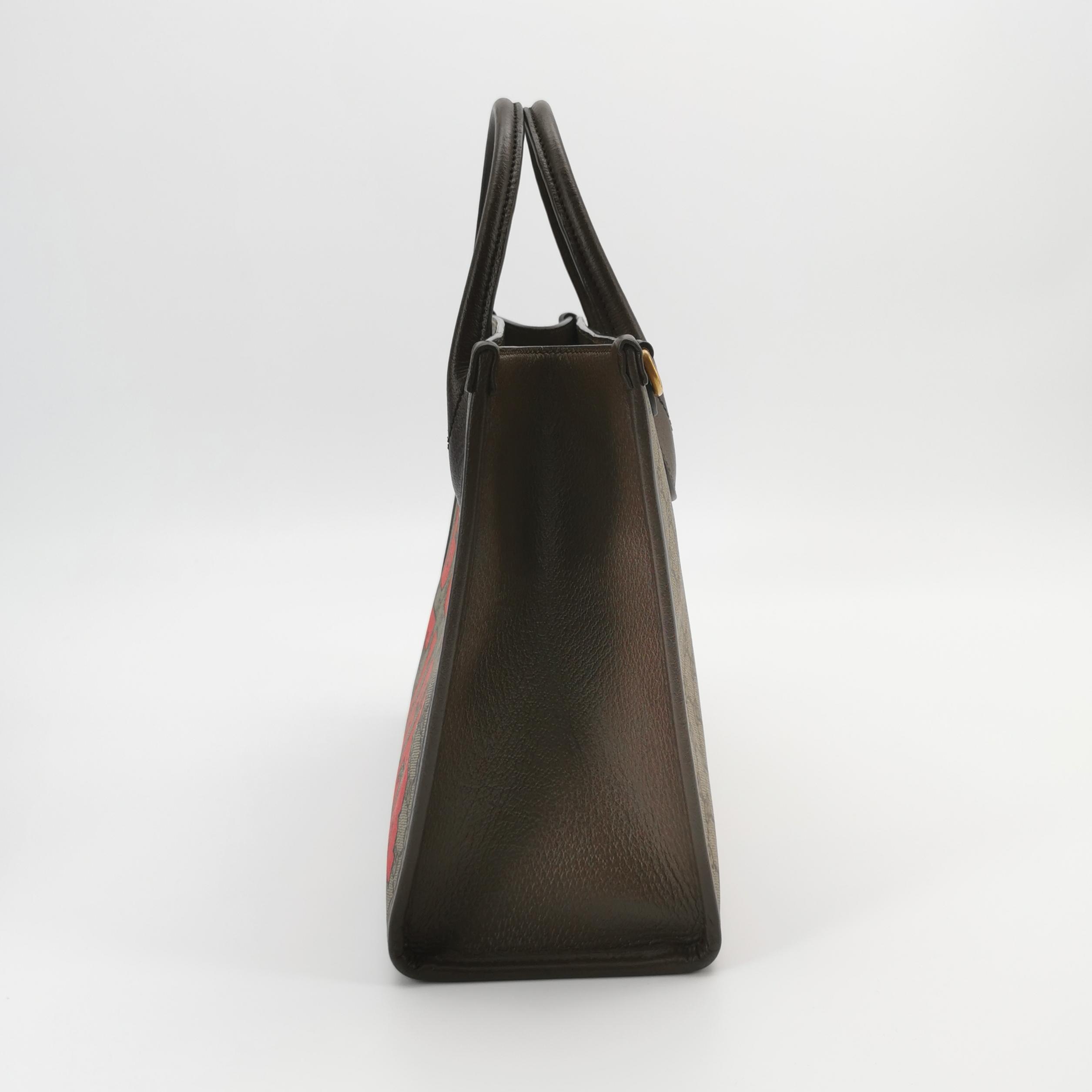 Gucci Interlocking G Tote GG Coated Canvas Vertical — photo 3 of 24