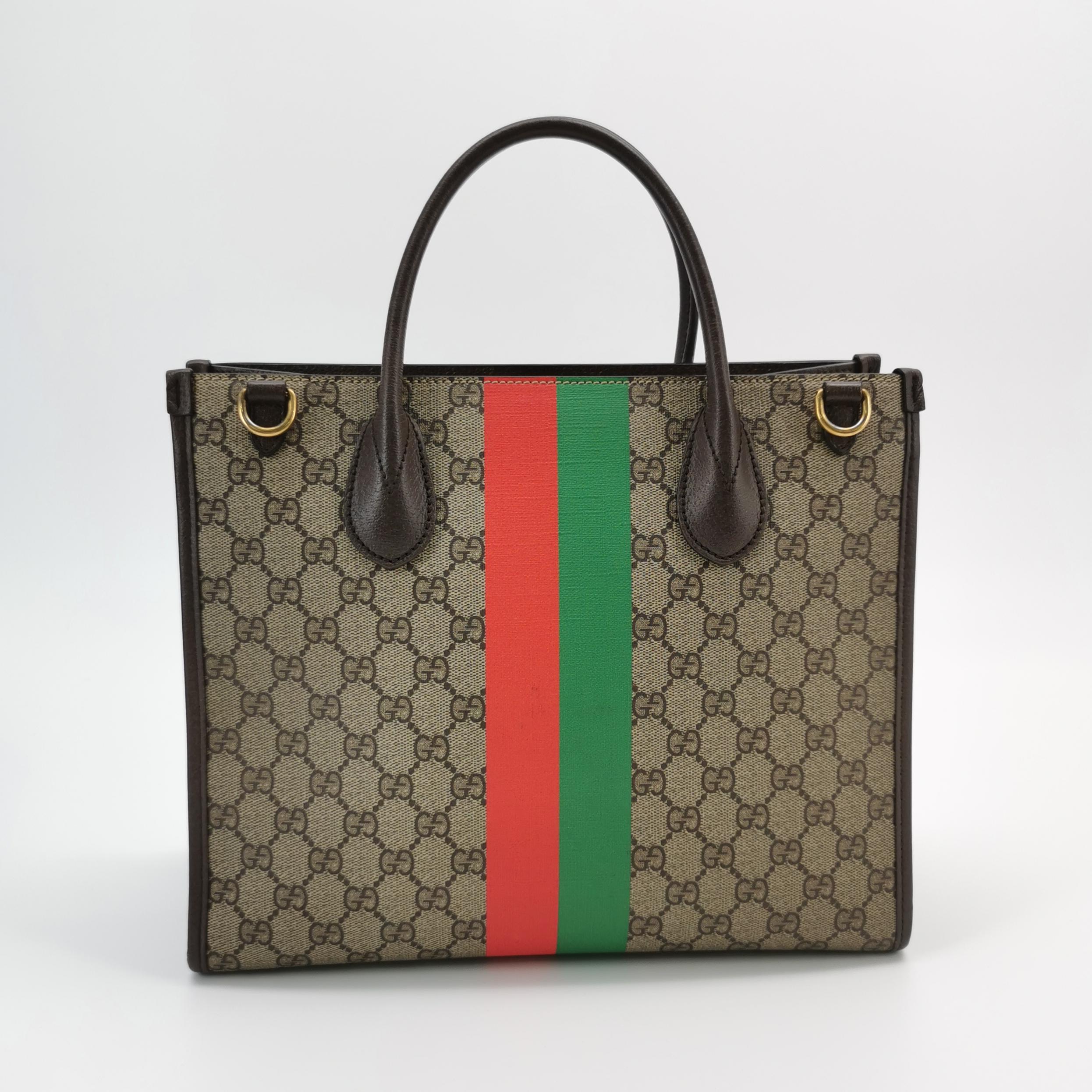 Gucci Interlocking G Tote GG Coated Canvas Vertical — photo 5 of 24