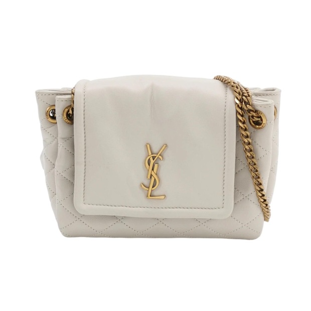 Saint Laurent()YSL Nolita Satchel Quilted Leather Mini — pre-owned, Vierlot