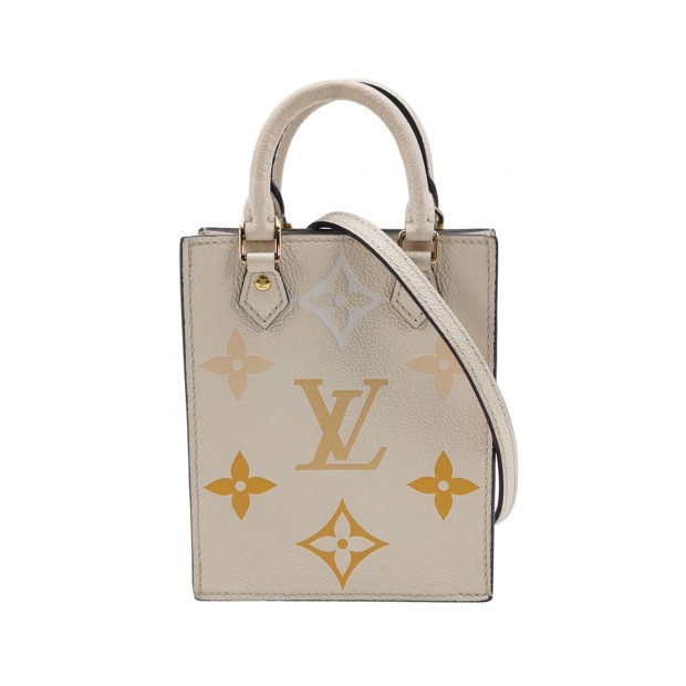 Louis Vuitton(LV) Petit Sac Plat Bag By The Pool Monogram Empreinte Giant — pre-owned, Vierlot