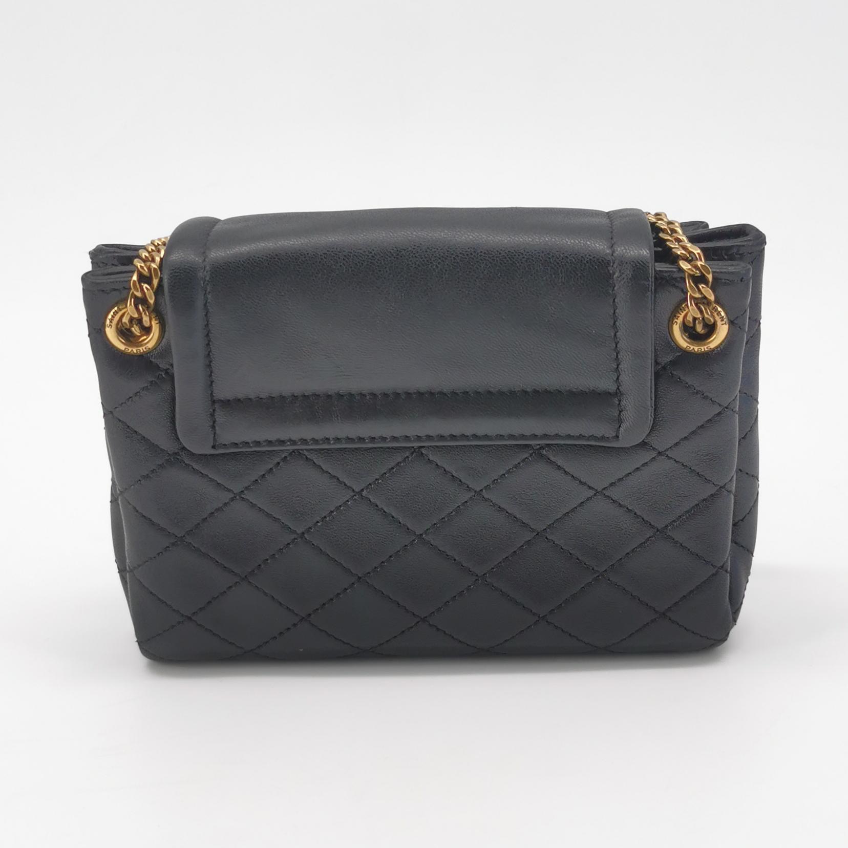 Saint Laurent(YSL) Nolita Satchel Quilted Leather Mini