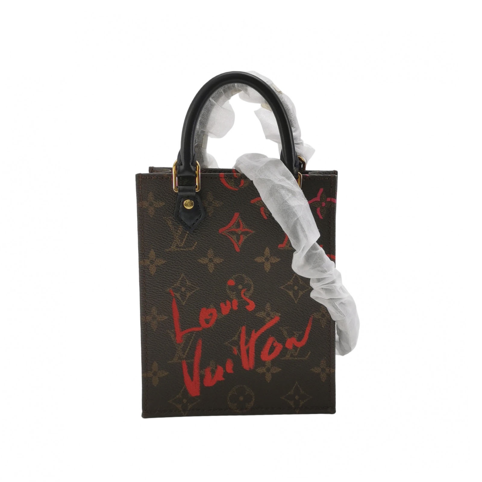 Louis Vuitton(LV) Petit Sac Plat Bag Limited Edition Fall in Love Monogram Canvas — photo 1 of 15