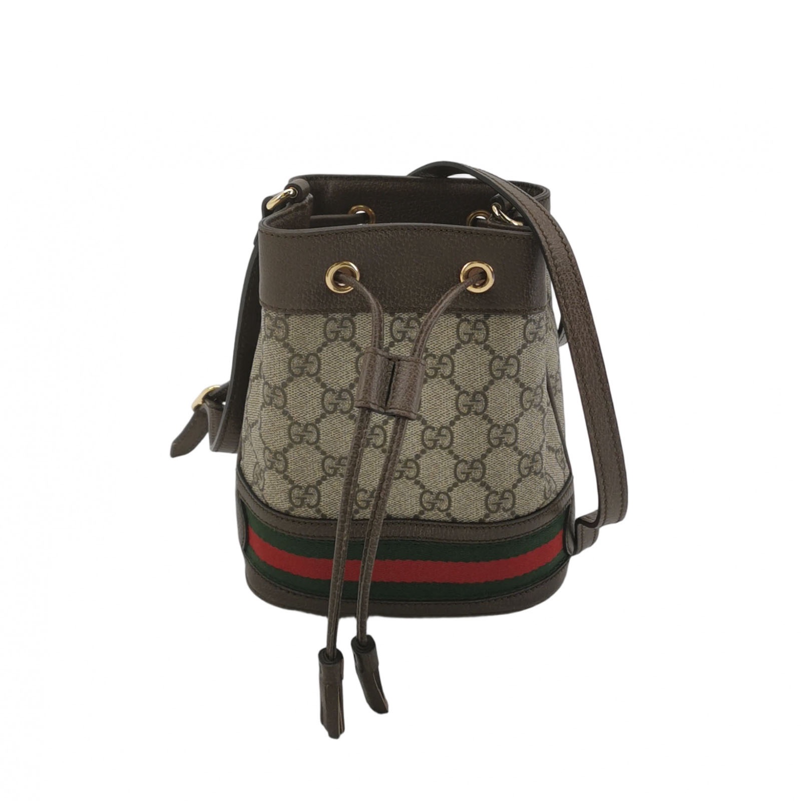 Gucci Ophidia Bucket Bag GG Coated Canvas Mini — photo 1 of 15