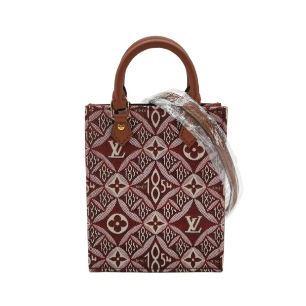 Louis Vuitton(LV) Petit Sac Plat Bag Limited Edition Since 1854 Monogram Jacquard — pre-owned, Vierlot