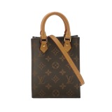 Louis Vuitton(LV) Petit Sac Plat Bag Monogram Canvas — thumbnail 1