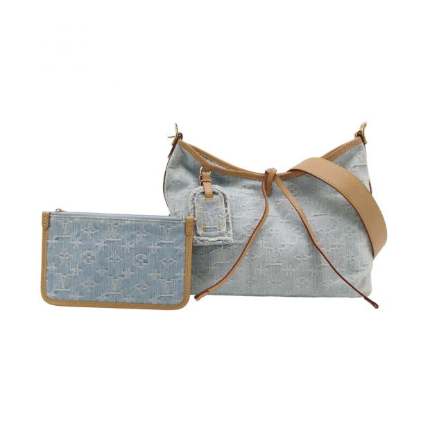 Louis Vuitton(LV) CarryAll Hobo Monogram Denim PM — pre-owned, Vierlot