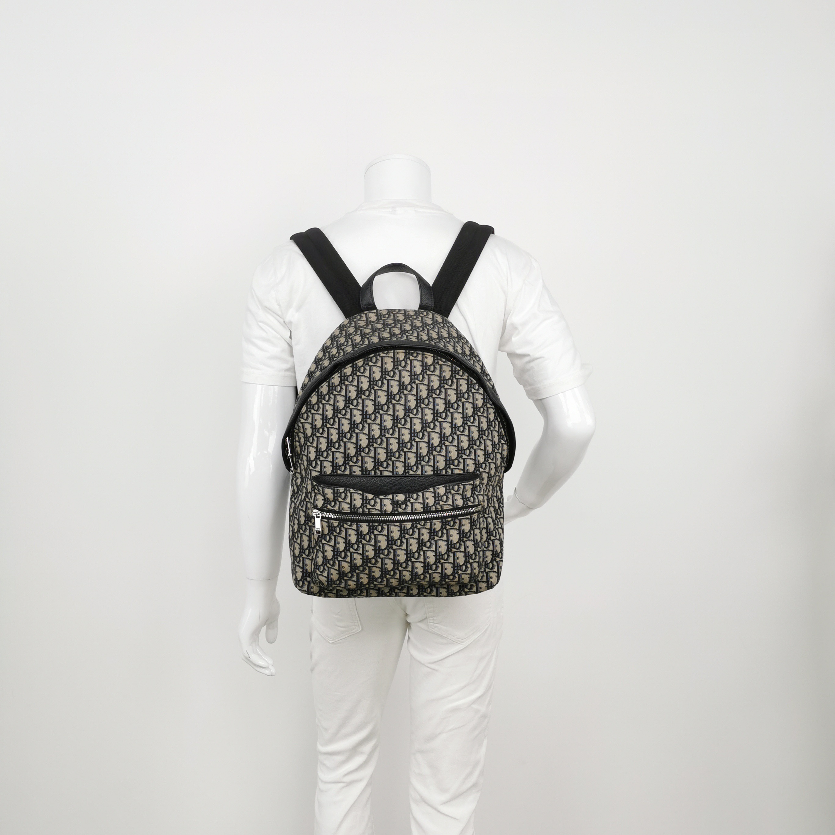 Christian Dior Rider Backpack Oblique Canvas Small — alternate view
