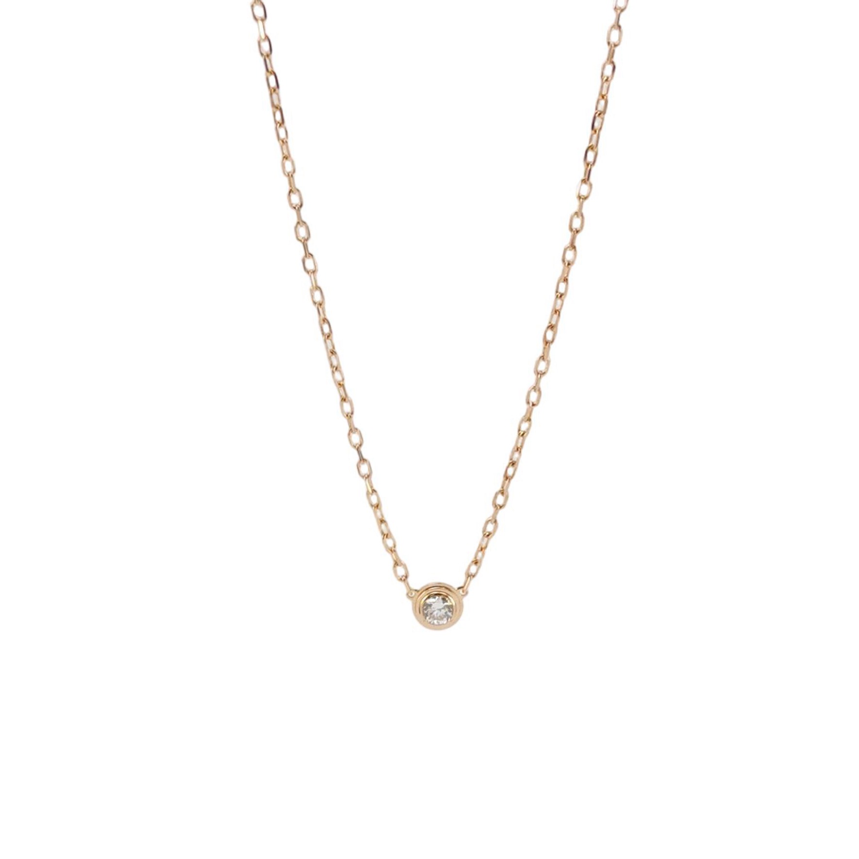 Cartier Cartier D'Amour Pendant Necklace 18K Yellow Gold and Diamond Small — photo 1 of 6