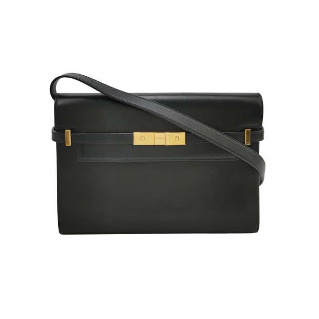 Saint Laurent(YSL) Manhattan Shoulder Bag Leather Medium — pre-owned, Vierlot