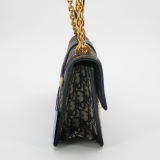 Dior 30 Montaigne Chain Flap Bag Oblique Canvas — thumbnail 3