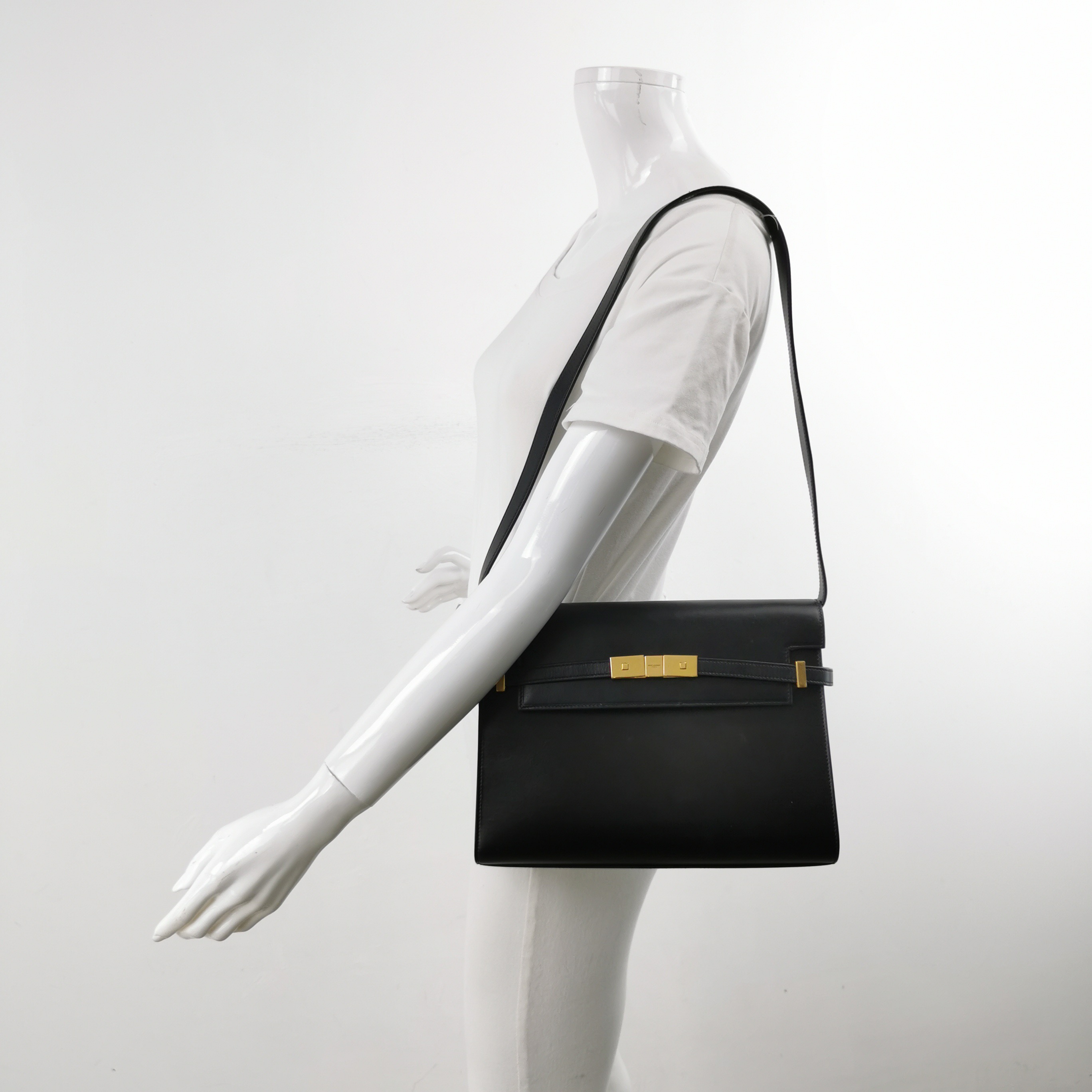 Saint Laurent(YSL) Manhattan Shoulder Bag Leather Medium — alternate view