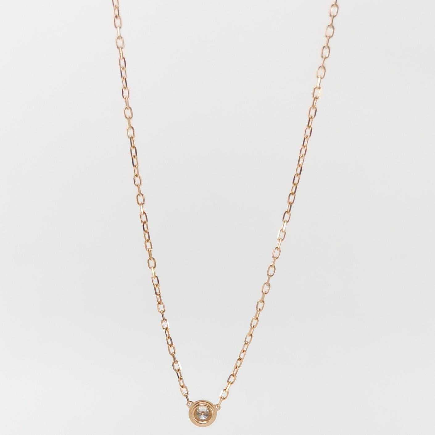Cartier Cartier D'Amour Pendant Necklace 18K Yellow Gold and Diamond Small — photo 4 of 6