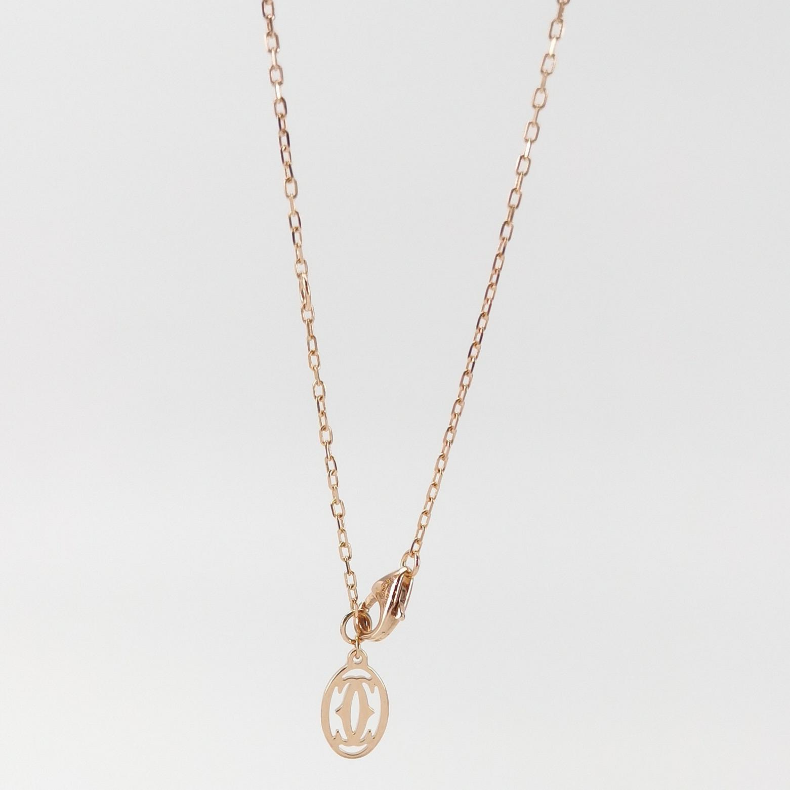 Cartier Cartier D'Amour Pendant Necklace 18K Yellow Gold and Diamond Small — photo 6 of 6