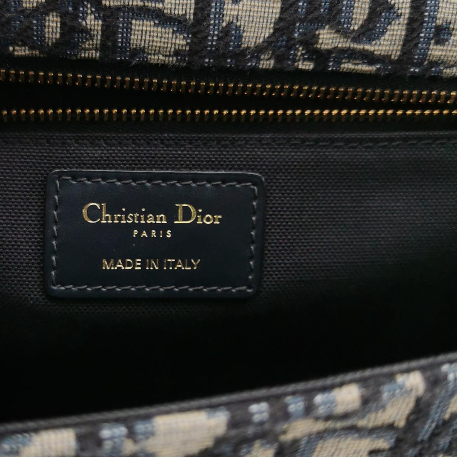 Dior 30 Montaigne Chain Flap Bag Oblique Canvas — photo 15 of 19