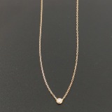 Cartier Cartier D'Amour Pendant Necklace 18K Yellow Gold and Diamond Small — thumbnail 2
