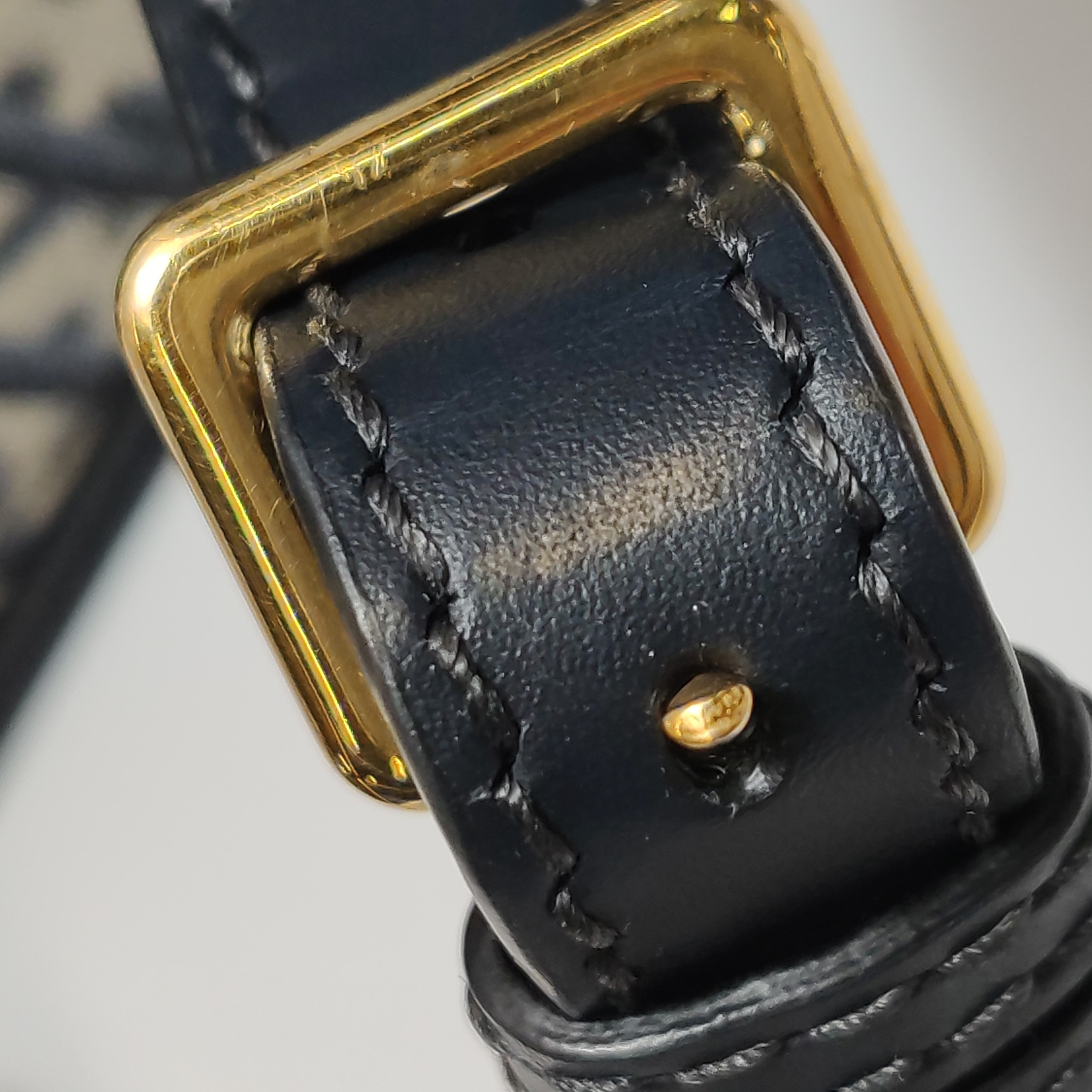 Dior 30 Montaigne Chain Flap Bag Oblique Canvas — photo 9 of 19