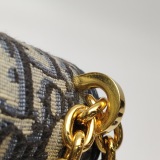 Dior 30 Montaigne Chain Flap Bag Oblique Canvas — thumbnail 10