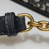 Dior 30 Montaigne Chain Flap Bag Oblique Canvas — thumbnail 11