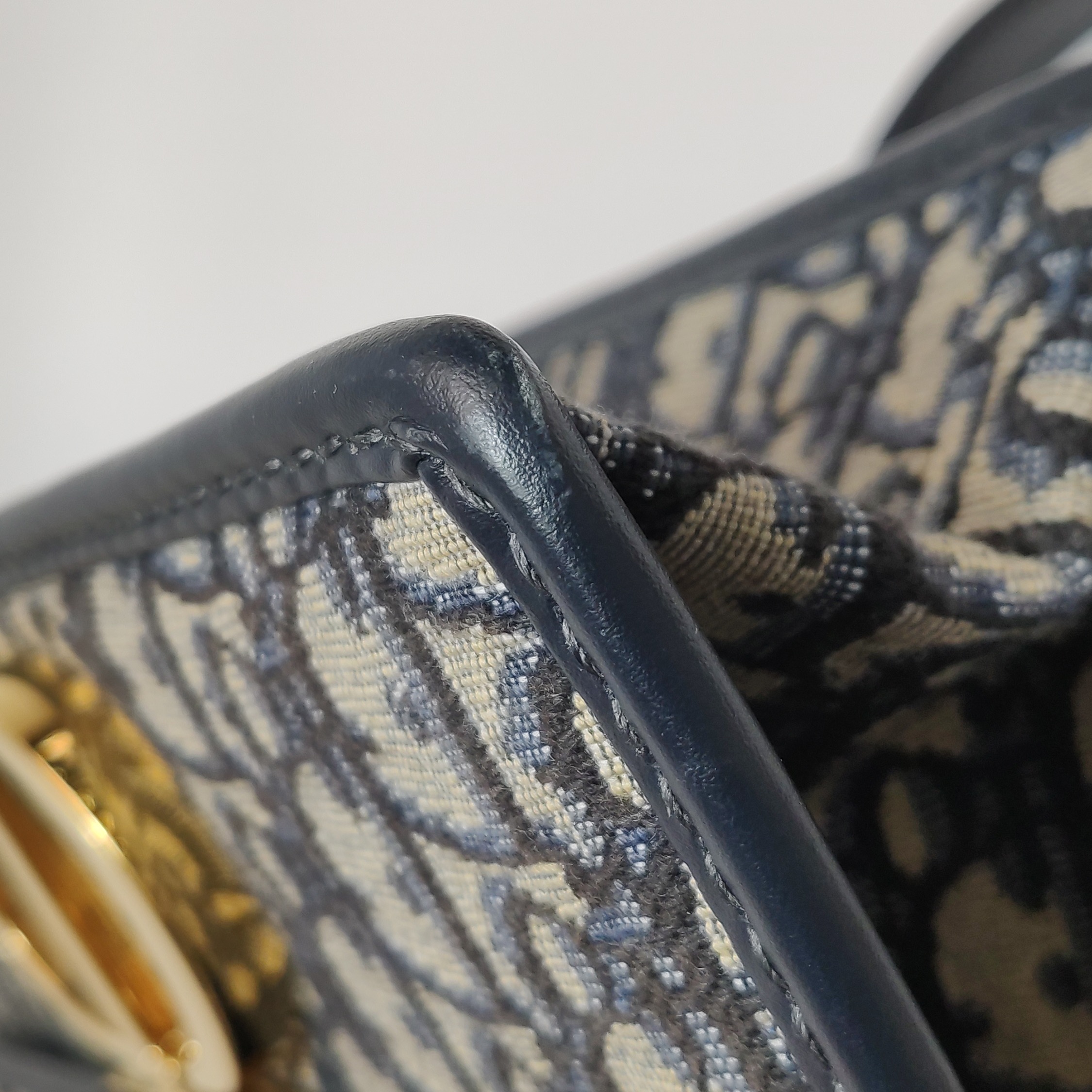 Dior 30 Montaigne Chain Flap Bag Oblique Canvas — photo 18 of 19