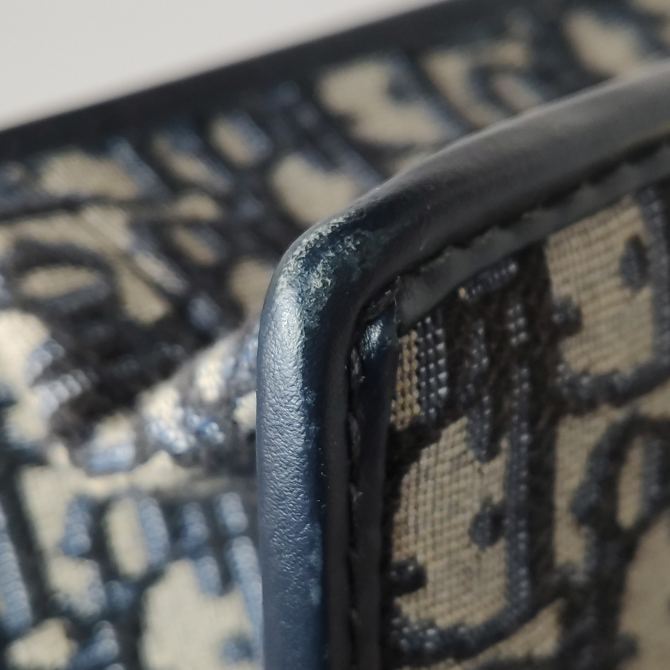 Dior 30 Montaigne Chain Flap Bag Oblique Canvas — photo 12 of 19