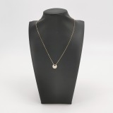 Cartier Amulette de Cartier Pendant Necklace 18K Yellow Gold with Mother of Pearl and Diamond XS — thumbnail 2
