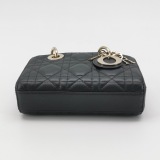 Dior Lady D-Joy Bag Cannage Quilt Lambskin Micro — thumbnail 6
