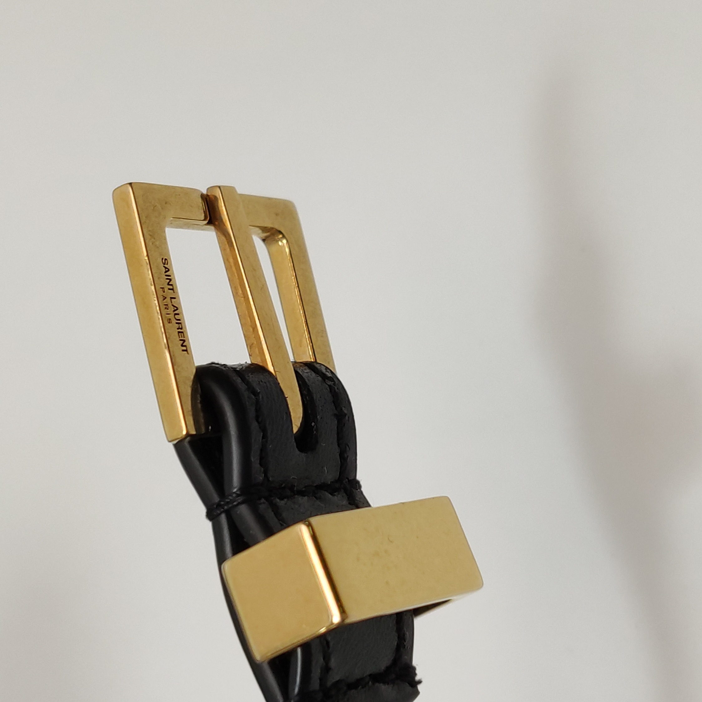Saint Laurent(YSL) Manhattan Shoulder Bag Leather Small
