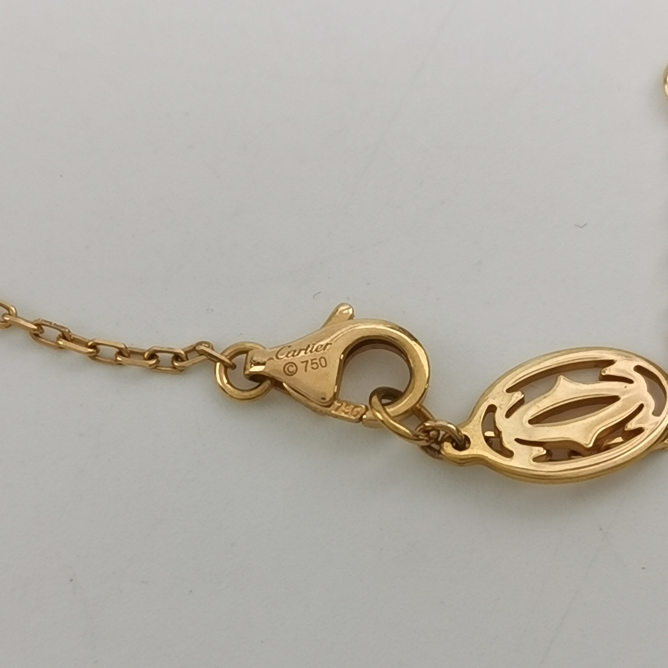 Cartier Cartier D'Amour Pendant Necklace 18K Rose Gold with Pink Sapphire Small — photo 7 of 7