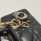 Dior Lady D-Joy Bag Cannage Quilt Lambskin Micro — thumbnail 8