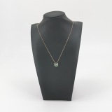 Cartier Amulette de Cartier Pendant Necklace 18K Rose Gold with Malachite and Diamond XS — thumbnail 2