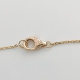 Cartier Amulette de Cartier Pendant Necklace 18K Rose Gold with Malachite and Diamond XS — thumbnail 7