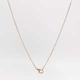 Cartier Amulette de Cartier Pendant Necklace 18K Rose Gold with Onyx and Diamond XS — thumbnail 3