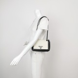 Prada Chain Flap Bag Studded Glace Calf Small — thumbnail 2