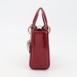 Dior Lady Dior Chain Bag Cannage Quilt Patent Mini — thumbnail 4