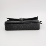 Louis Vuitton(LV) Montsouris Messenger Bag Monogram Eclipse Canvas — thumbnail 6