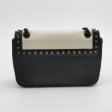 Prada Chain Flap Bag Studded Glace Calf Small — thumbnail 5