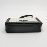 Prada Chain Flap Bag Studded Glace Calf Small — thumbnail 6