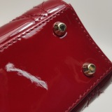Dior Lady Dior Chain Bag Cannage Quilt Patent Mini — thumbnail 12