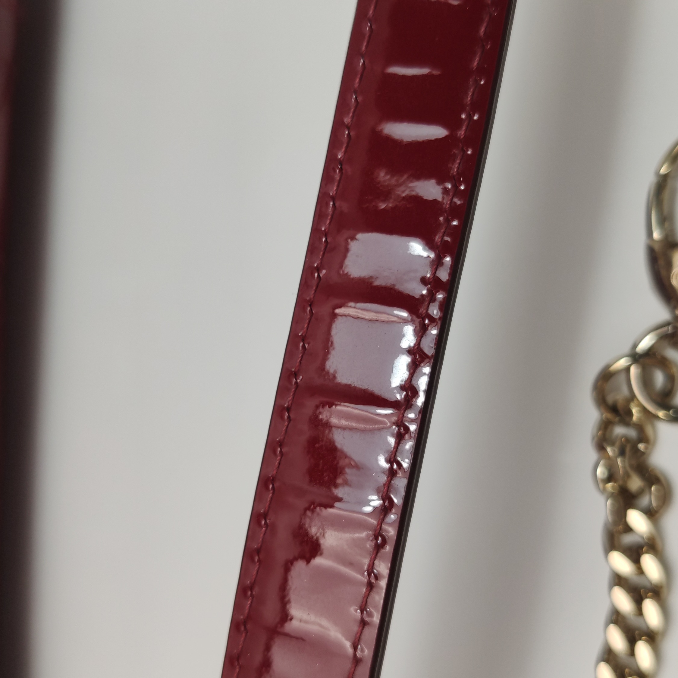 Dior Lady Dior Chain Bag Cannage Quilt Patent Mini — photo 13 of 17