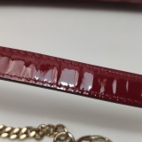 Dior Lady Dior Chain Bag Cannage Quilt Patent Mini — thumbnail 13