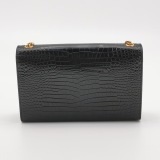 Saint Laurent(YSL) Classic Monogram Tassel Crossbody Bag Crocodile Embossed Leather Medium — thumbnail 5