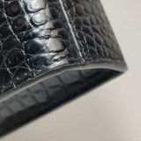 Saint Laurent(YSL) Classic Monogram Tassel Crossbody Bag Crocodile Embossed Leather Medium — thumbnail 12