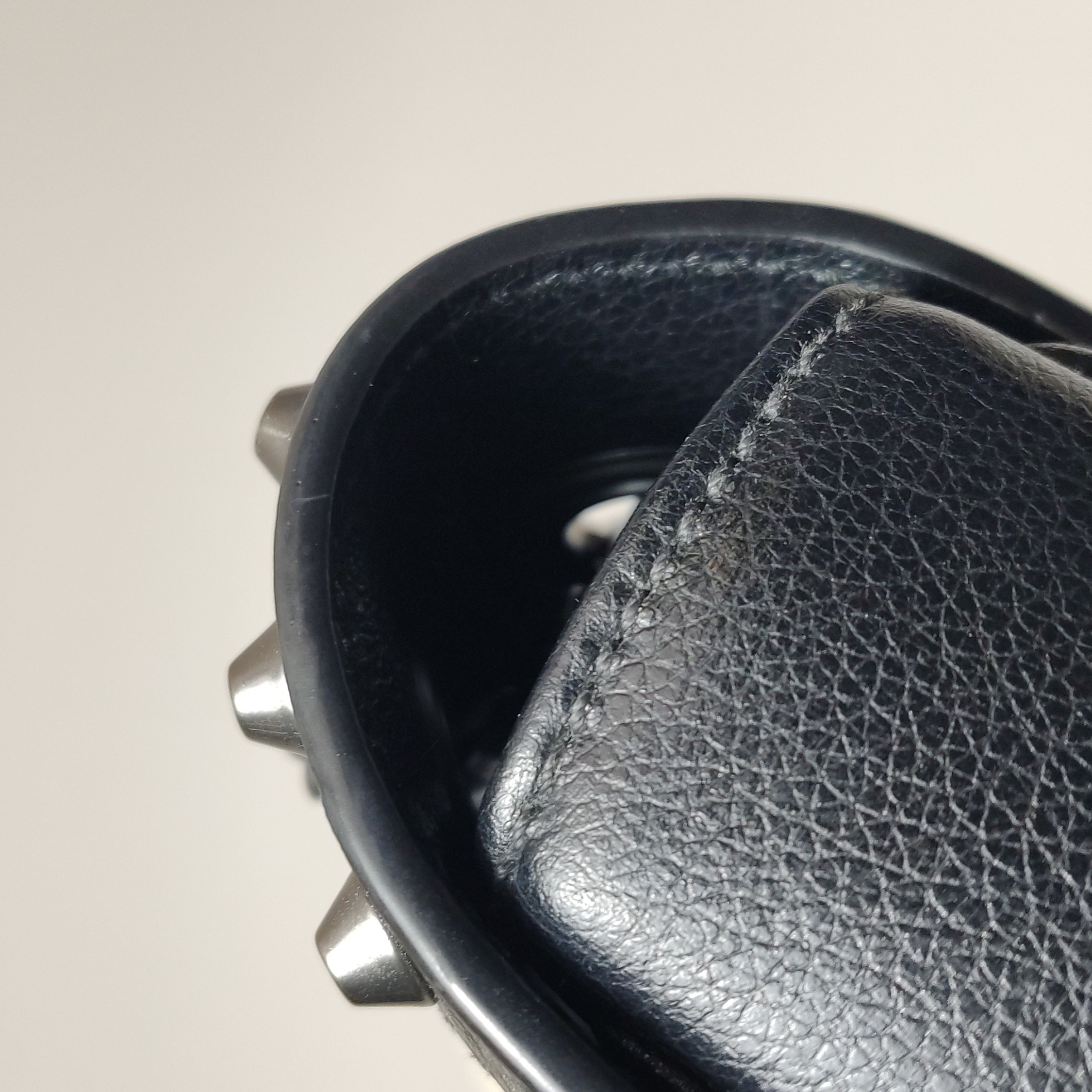 Prada Chain Flap Bag Studded Glace Calf Small — photo 21 of 25