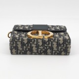 Dior 30 Montaigne Box Bag Oblique Canvas — thumbnail 6