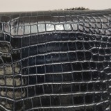 Saint Laurent(YSL) Classic Monogram Tassel Crossbody Bag Crocodile Embossed Leather Small — thumbnail 9