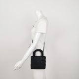 Dior Ultra Matte Lady Dior Chain Bag Cannage Quilt Calfskin Mini — thumbnail 2