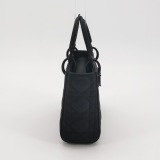 Dior Ultra Matte Lady Dior Chain Bag Cannage Quilt Calfskin Mini — thumbnail 4