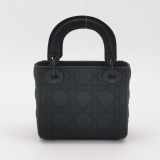 Dior Ultra Matte Lady Dior Chain Bag Cannage Quilt Calfskin Mini — thumbnail 5