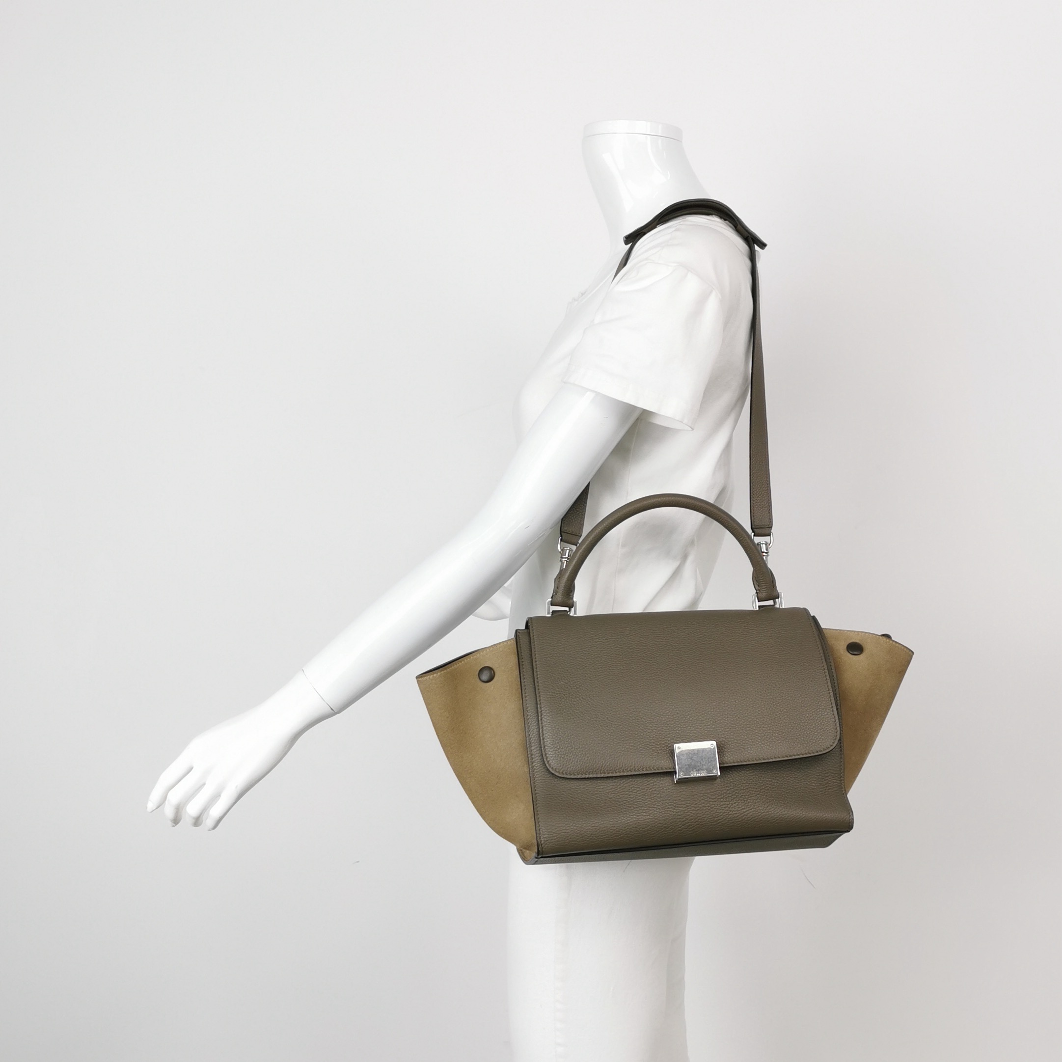 Celine Trapeze Bag Leather Small — alternate view