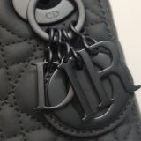 Dior Ultra Matte Lady Dior Chain Bag Cannage Quilt Calfskin Mini — thumbnail 9